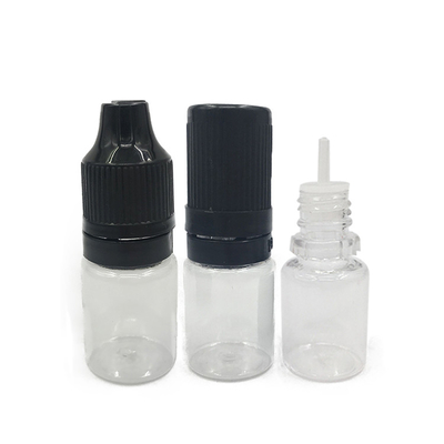 Leakproof E Liquid Storage Bottle With Screw Childproof Cap