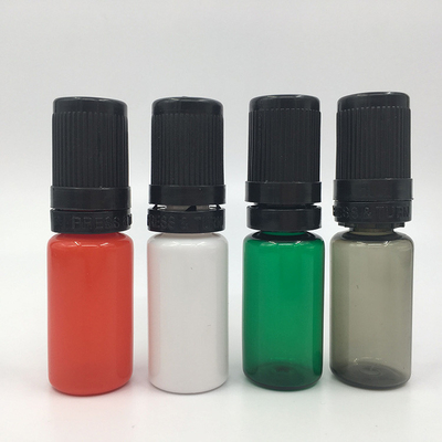 10-100ml PET E Liquid Container With Childproof Cap For Storage And Printing