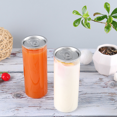 Customizable Clear Plastic Insulation Milk Tea Bottles With Screw On Lid
