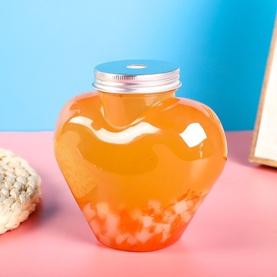 Modern Leak Proof Milk Tea Bottles In Clear And Custom Colors