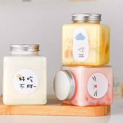 Leak Proof Bubble Tea Jugs Clear And Medium Size For Convenience