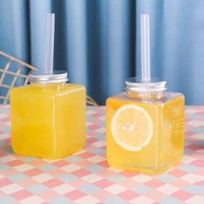 Leak Proof Bubble Tea Jugs Clear And Medium Size For Convenience