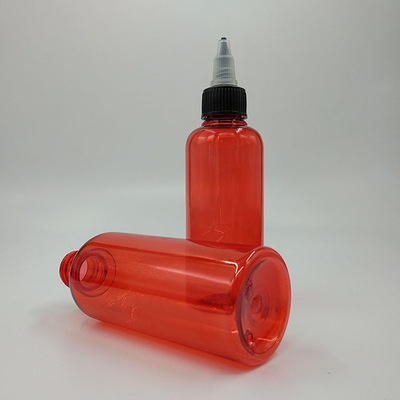 Customized Label Panel Plastic Screw Top Containers 15ml 30ml 50ml 70ml 80ml 100ml For Cosmetic Packaging