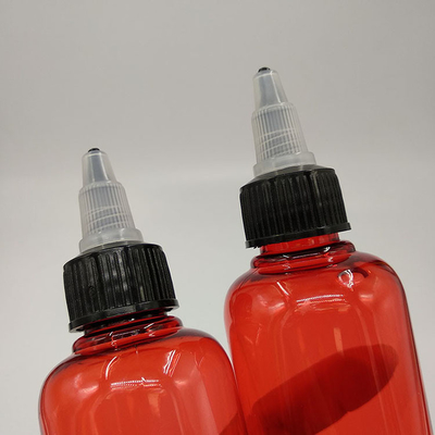 Customized Label Panel Plastic Screw Top Containers 15ml 30ml 50ml 70ml 80ml 100ml For Cosmetic Packaging