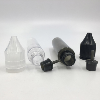 Transparent Round E Liquid Bottle 10ml For Vape Juice Packaging