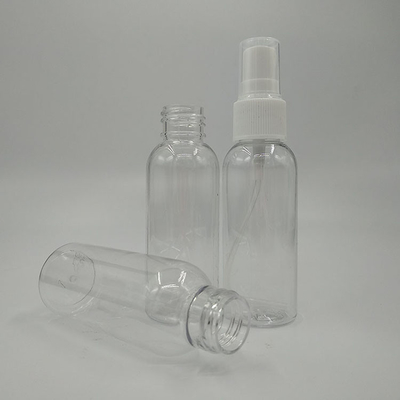 Round PET Plastic Spray Bottle 10ml 15ml 30ml 50ml 60m 70ml 100ml 200ml 500ml Capacity