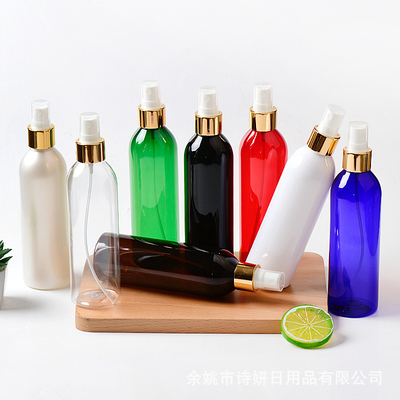 Sustainable 24mm Pink Lotion Round PET Bottle