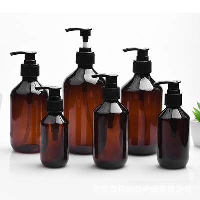 Pink Shampoo Pump Bottle PET For Travel Friendly Cosmetics Dispensing