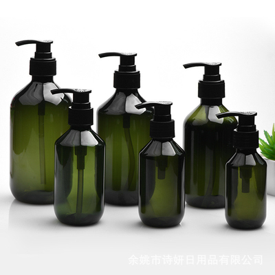 Pink Shampoo Pump Bottle PET For Travel Friendly Cosmetics Dispensing