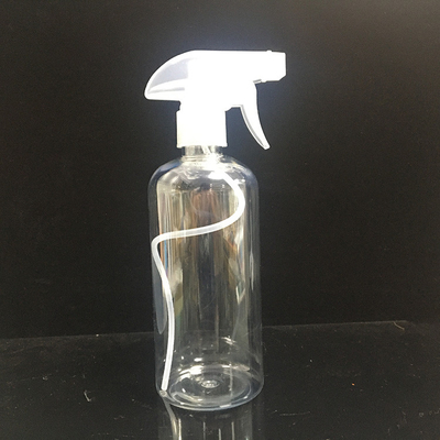 47mm Diameter Pink Shampoo Pump Bottle Pet Squeeze Pump Pet Bottle With Screen Printing