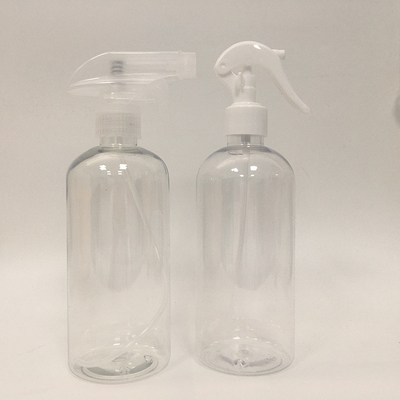 47mm Diameter Pink PET Squeeze Pump Bottle For Cosmetics