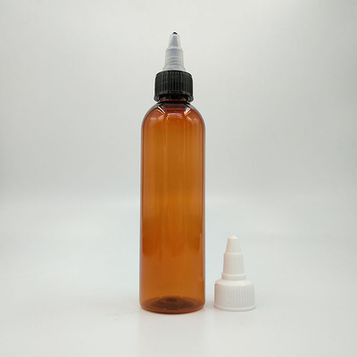 Threaded Lids Plastic Screw Top Bottles Clear Resistant To Chemicals For Safe Storage
