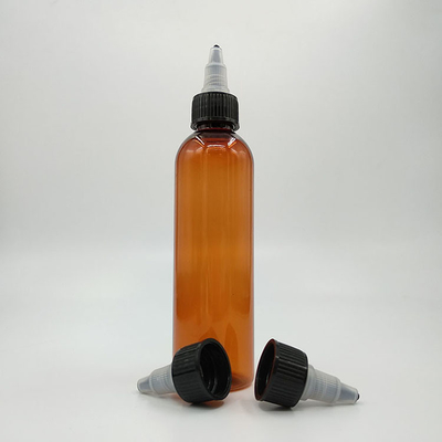 Threaded Lids Plastic Screw Top Bottles Clear Resistant To Chemicals For Safe Storage