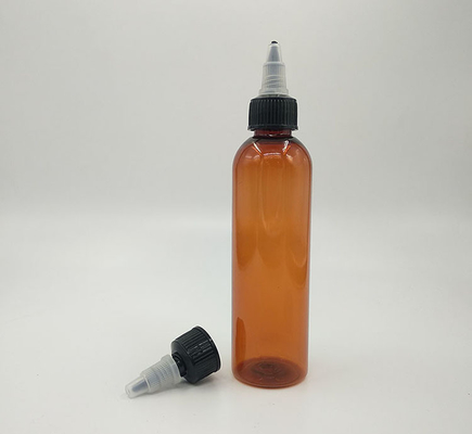 Threaded Lids Plastic Screw Top Bottles Clear Resistant To Chemicals For Safe Storage