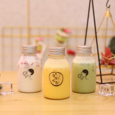 Convenient Screw On Lid Bubble Tea Jugs For Medium Size Refreshments
