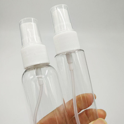Smooth PET Plastic Spray Bottle 10ml 15ml 30ml 50ml 60m 70ml 100ml 200ml 500ml Transparent Travel-Friendly