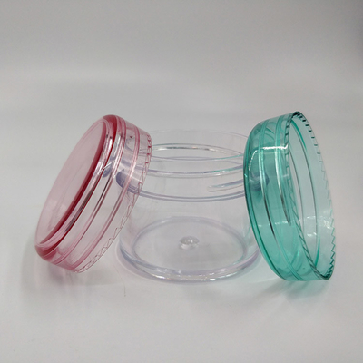 Smooth Surface Cosmetic Plastic Jar in Capacity 10ml 15ml 30ml 60ml 80ml 100ml 120ml 150ml for Cosmetics Collection