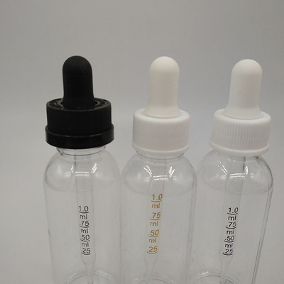 Glass Plastic Dropper Bottles Capacity 10ml 15ml 20ml 30ml 40ml 50ml 60ml 70ml 100ml 120ml Printing 5000pcs