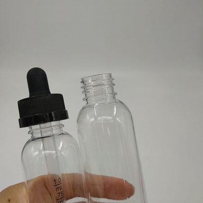 5000pcs 10ml 100ml Dropper Dispenser Transparent Black Glass Bottles