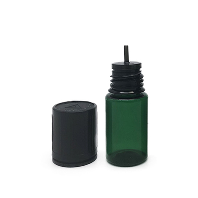 Childproof Transparent Small Liquid Dropper Bottles With Screw Cap And Personalized Logo Printed