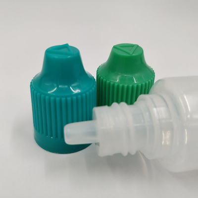 Custom Childproof Round PET E Liquid Bottles With Logo Printed