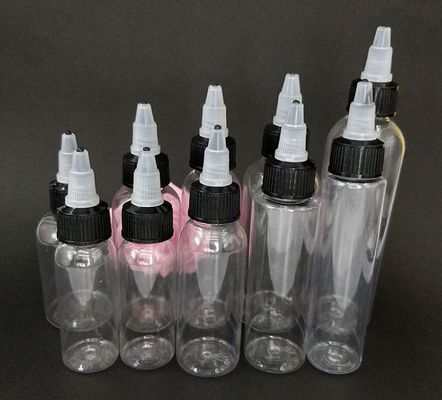 Versatile Round Bottles for Liquid 10ml 15ml 30ml 60ml 80ml 100ml Capacity