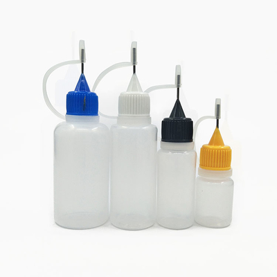 Screw Cap Sealing Type Small Bottles for Liquids Round Shape Closure