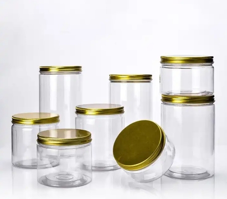 Jar Plastic Containers with Lid Plastic Durable Practical Storage Solution