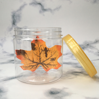 Custom Printing 85 Diameter Plastic Jars With Double Sealed Lids And Affordable