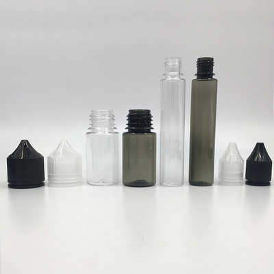 Squeezable Dropper Bottle With Transparent Design And Screen Printing