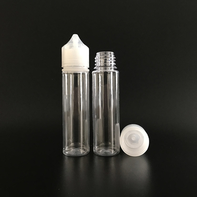 18mm Neck Size Transparent Squeezable Cosmetic Dropper Bottle With Custom Label