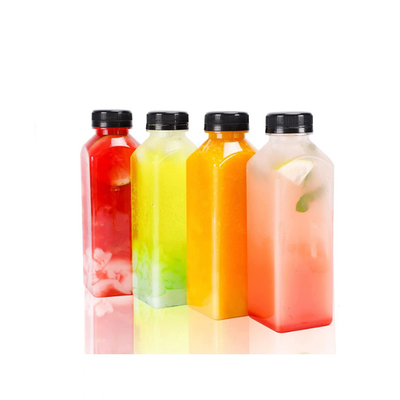 Juice Bottles In Custom Colors With Biodegradable Material And Various Capacities 120ml 250ml 350ml 500ml