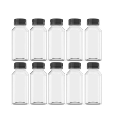 Juice Bottles In Custom Colors With Biodegradable Material And Various Capacities 120ml 250ml 350ml 500ml