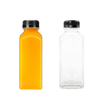Reusable Lid Plastic Drink Bottle Packaging With PET Bottle PP Cap And Printing Customers' Request