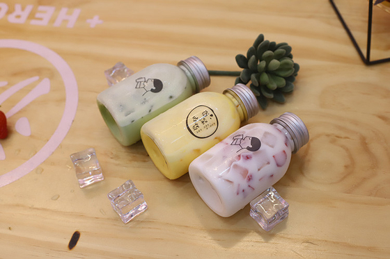 Professional Handle Bubble Tea Jugs With Screw On Lid