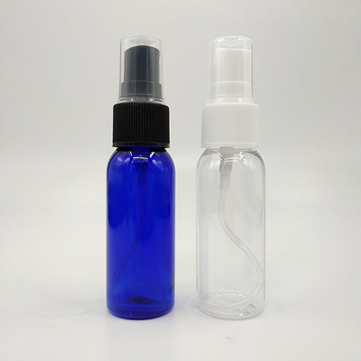 Smooth Surface Household PET Plastic Spray Bottle Capacity 10ml 15ml 30ml 50ml 60m 70ml 100ml 200ml 500ml Round