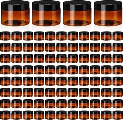 Customized Logo Plastic Beauty Jar for Customized Beauty Packaging and Branding Needs