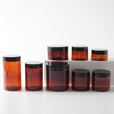 10ml 15ml 30ml 60ml 80ml 100ml 120ml 150ml Plastic Cosmetic Jar Sealed With Sealing Pressure Sensitive Gasket