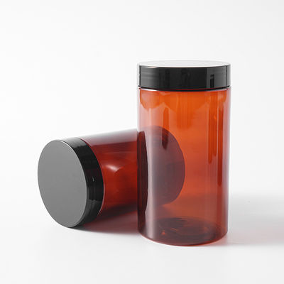 Jar Plastic Cosmetic Container Including Pressure Sensitive Gasket Sealing Providing Packaging for Creams Lotions and Cosmetic Products