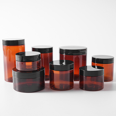 10ml 15ml 30ml 60ml 80ml 100ml 120ml 150ml Plastic Cosmetic Jar Sealed With Sealing Pressure Sensitive Gasket