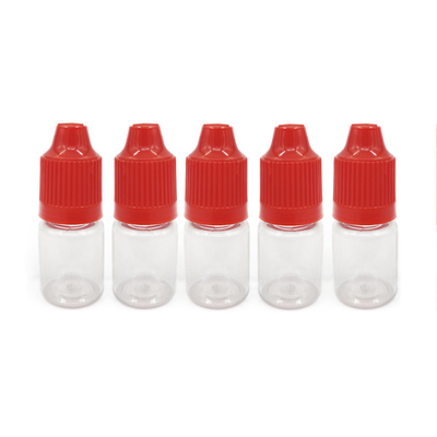 18mm Neck Size E Liquid Bottle with Screw Cap PET Resistant to Chemicals