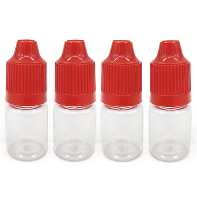 18mm Neck Size E Liquid Bottle with Screw Cap PET Resistant to Chemicals