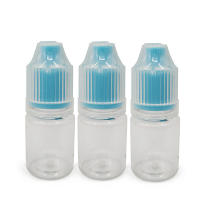18mm Neck Size E Liquid Bottle with Screw Cap PET Resistant to Chemicals