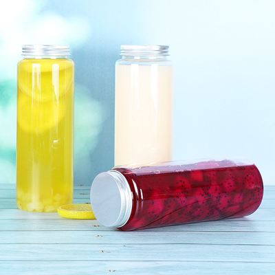 Insulation and Modern Functionality Square Round Milk Tea Bottles
