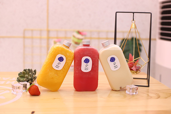 Square and Round Bubble Tea Jugs for Customer Requirements