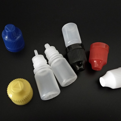 Transparent Black Customize Glass Plastic Dropper Bottles with Smooth Surface and Customization