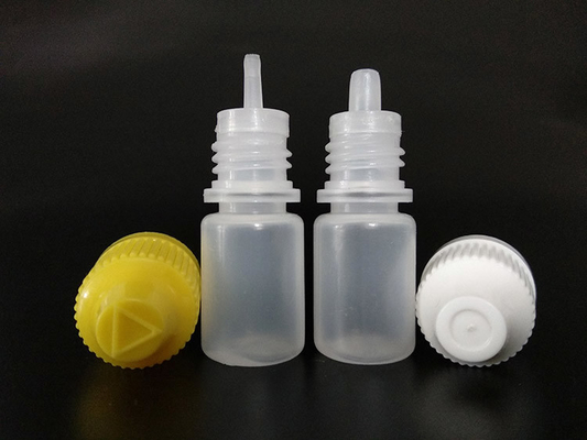 Transparent Black Customize Glass Plastic Dropper Bottles with Smooth Surface and Customization