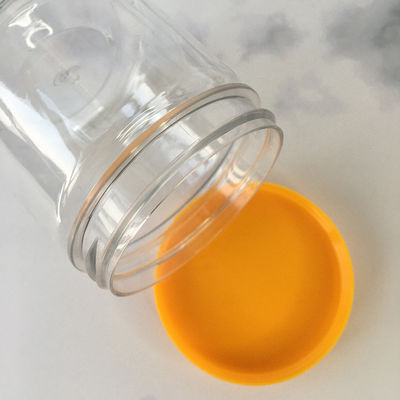 Customized Plastic Jar Containers With Plastic Lid And Printing Services