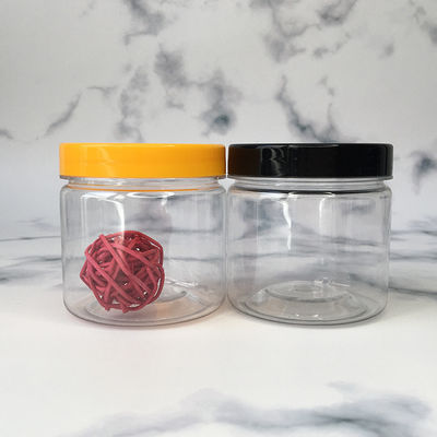Customized Plastic Jar Containers With Plastic Lid And Printing Services