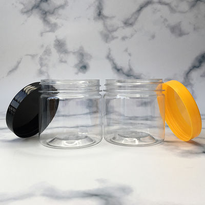 Customized Plastic Jar Containers With Plastic Lid And Printing Services